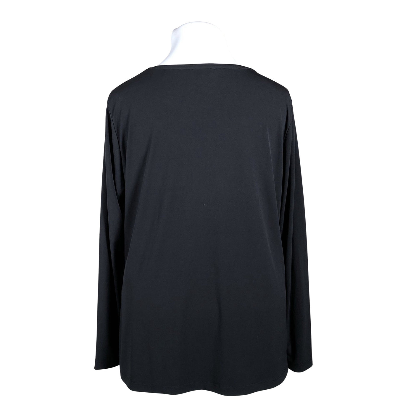 Unisex Samoon - Trikotaažist pluus, suurus 46 - Must (2)
