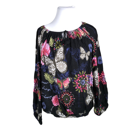 Unisex Desigual - Trikotaažist pluus, suurus 44 - Must ()