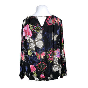 Unisex Desigual - Trikotaažist pluus, suurus 44 - Must (2)