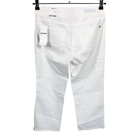 Unisex Gerry Weber - Teksast poolpikad püksid, suurus 36 - Valge (2)