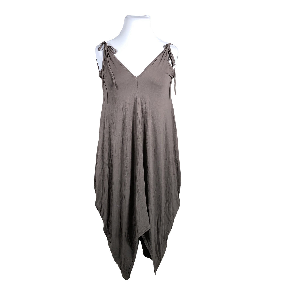Unisex Bypias - Trikotaažist kleit, suurus 42 - Pruun (1)