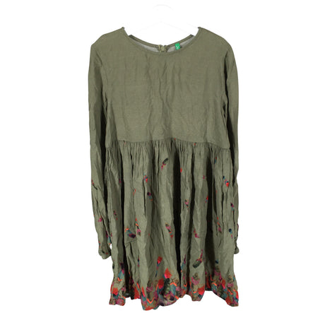 Unisex Benetton - Mitteveniv kleit, suurus 146 - 152 - Roheline ()