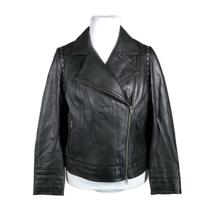 Unisex Ulla Popken - Nahktagi, suurus 44 - Must (1)