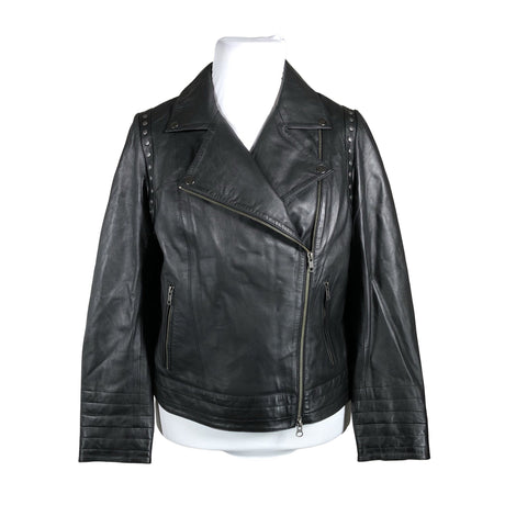 Unisex Ulla Popken - Nahktagi, suurus 44 - Must ()