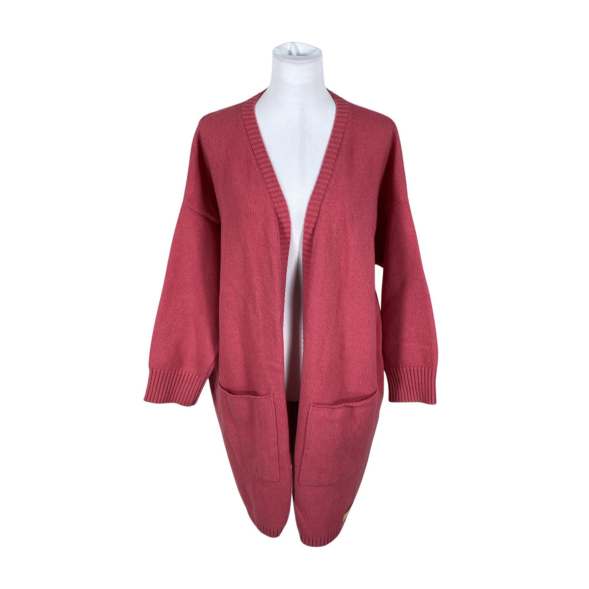 Unisex Puuvillatehdas - Kardigan, suurus 36 - Heleroosa (1)