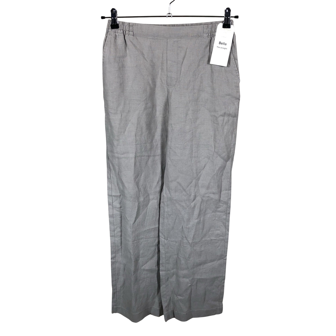 Unisex Lindex - Mittevenivad püksid, suurus 36 - Hall (1)