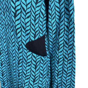 Unisex PaaPii - Trikotaažist kleit, suurus 40 - Sinine (2)