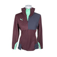 Unisex Puma - Spordisärk, pikad käised, suurus 40 - Veinipunane ()