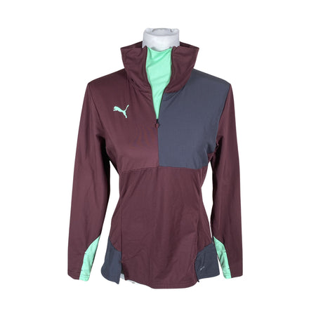 Unisex Puma - Spordisärk, pikad käised, suurus 40 - Veinipunane ()