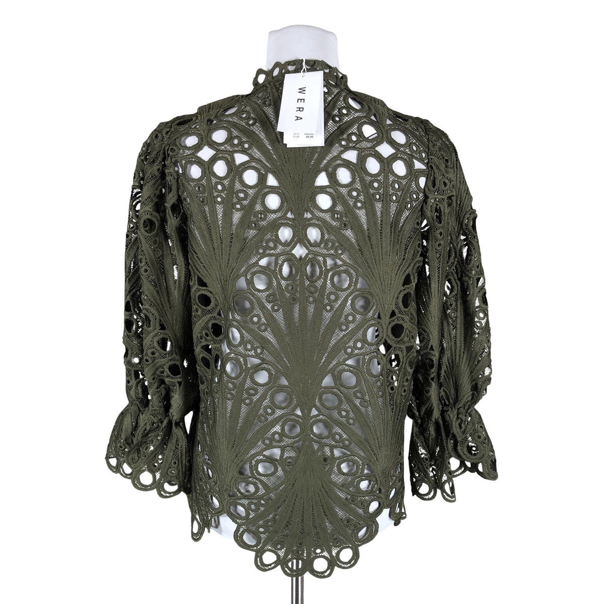 Unisex Wera - Pluus, suurus 38 - Roheline (2)