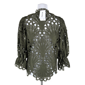 Unisex Wera - Pluus, suurus 38 - Roheline (2)