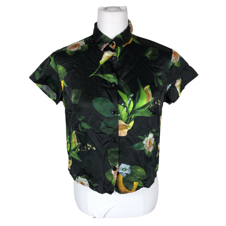 Unisex Uhana Design - Lühikeste käistega pluus, suurus 34 - Must ()