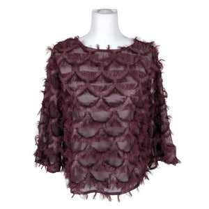 Unisex Y.A.S - Pluus, suurus 38 - Veinipunane (1)