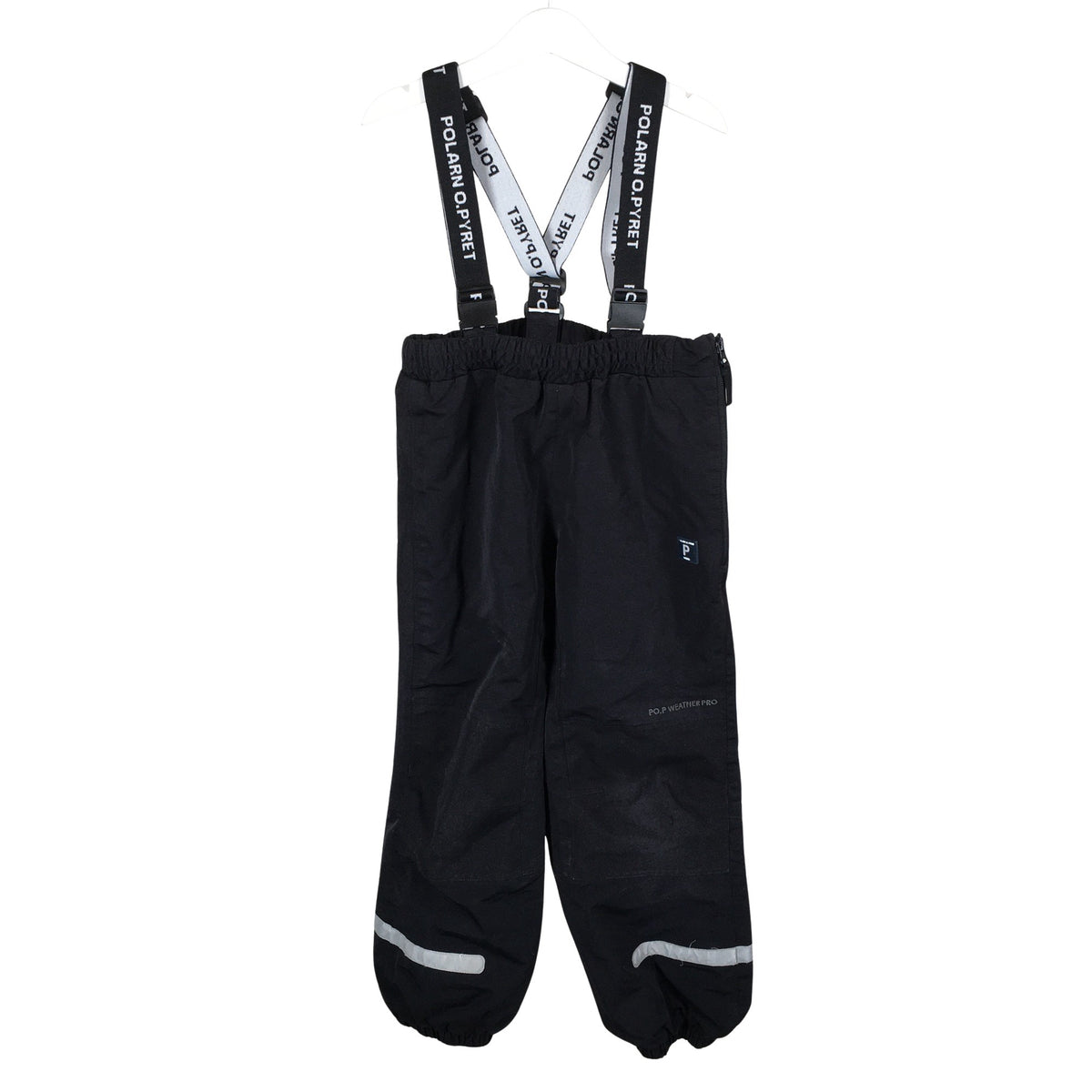 Unisex Polarn O. Pyret - Kevad-/sügispüksid, suurus 128 - 134 - Must (1)