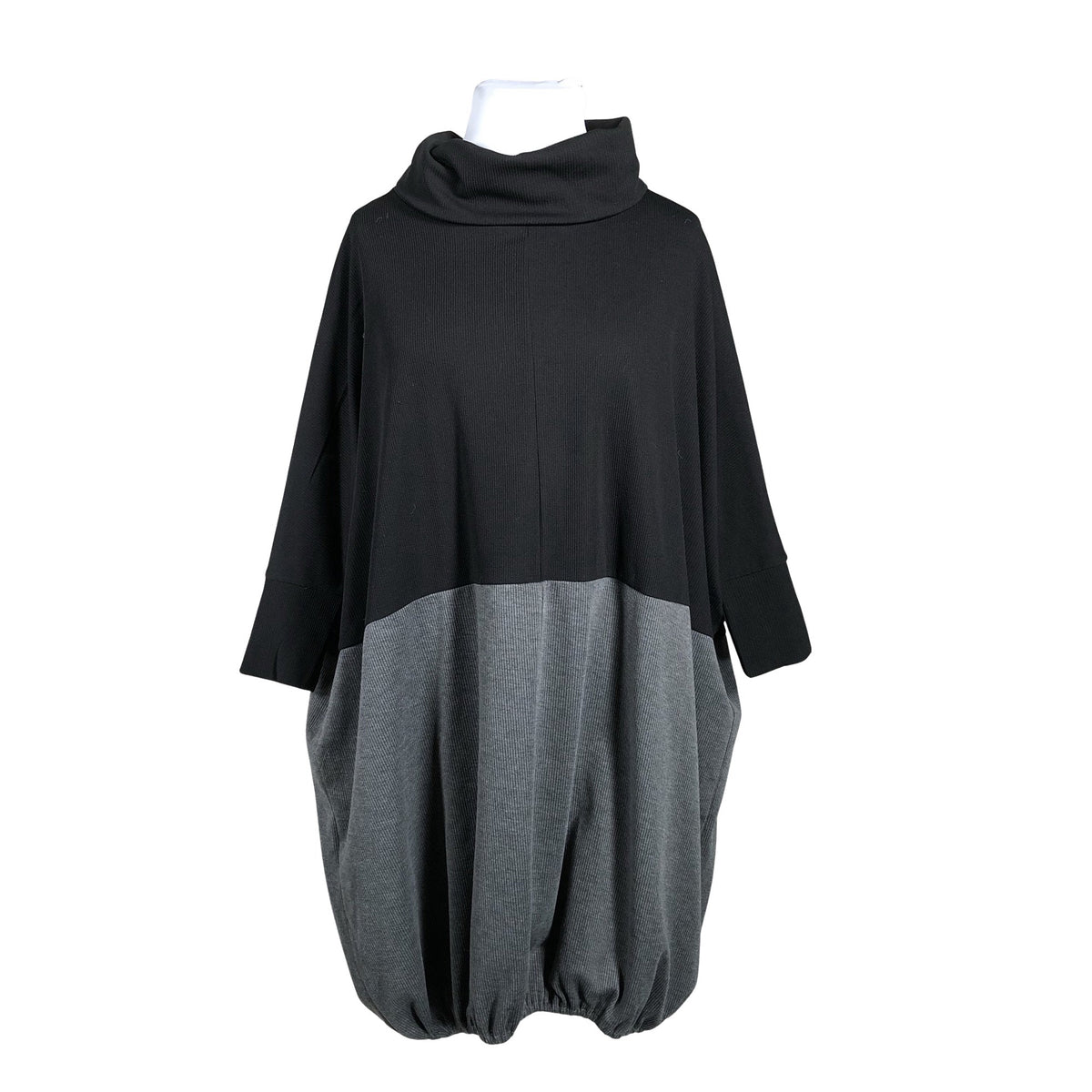 Unisex Today - Mitteveniv tuunika, suurus 48 - Must (1)