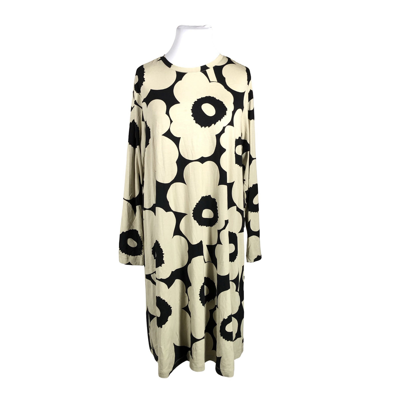 Unisex Marimekko - Trikotaažist kleit, suurus 44 - Beige (1)