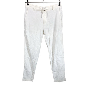 Unisex Selected - Mittevenivad püksid, suurus 38 - Valge (1)