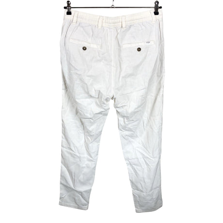 Unisex Selected - Mittevenivad püksid, suurus 38 - Valge (2)