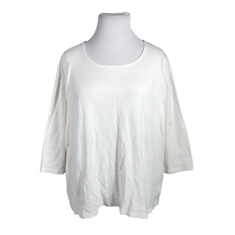 Unisex Karen Scott - Trikotaažist pluus, suurus 46 - Valge ()