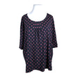 Unisex Ulla Popken - Trikotaažist pluus, suurus 50 - Must ()