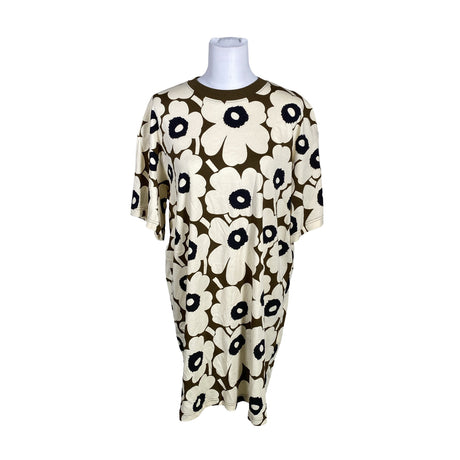 Unisex Marimekko - Trikotaažist kleit, suurus 38 - Pruun ()
