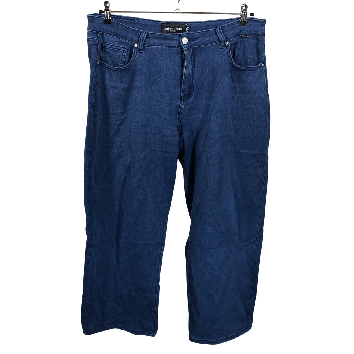 Unisex Perfect Jeans - Teksad, suurus 44 - Sinine (1)