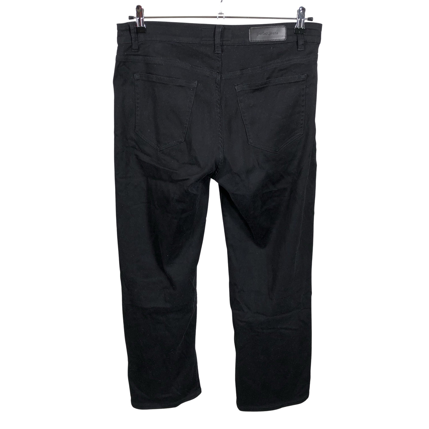 Unisex Perfect Jeans - Teksad, suurus 40 - Must (2)