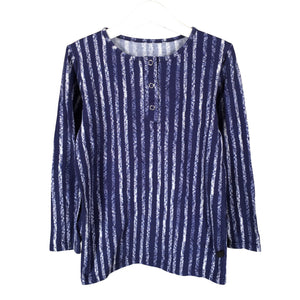 Unisex Vimma - Trikotaažist pluus, suurus 122 - 128 - Sinine (1)