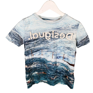 Unisex Desigual - T-särk, suurus 146 - 152 - Helesinine (2)