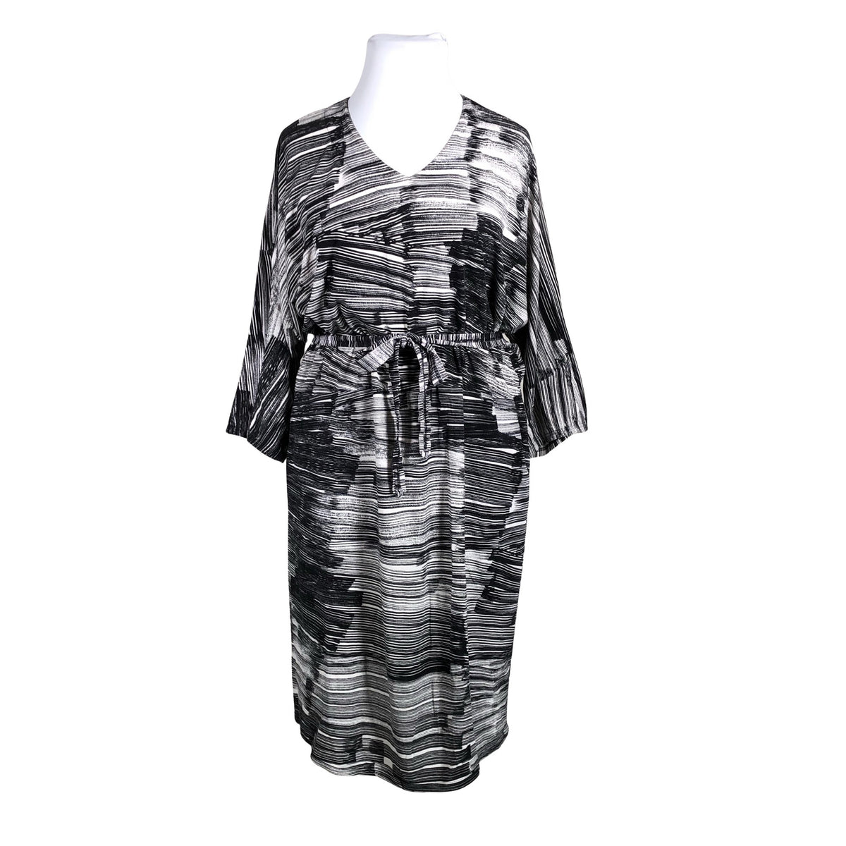 Unisex Nanso - Trikotaažist kleit, suurus 42 - Hall (1)