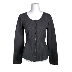 Unisex Cream - Trikotaažist pluus, suurus 36 - Hall (1)