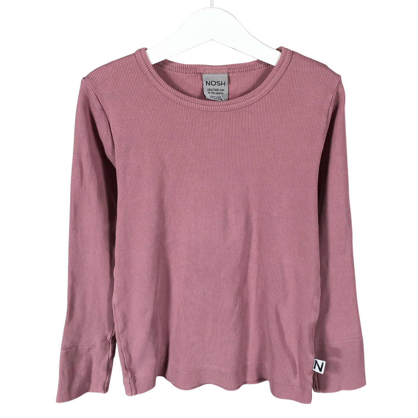 Unisex NOSH - Trikotaažist pluus, suurus 134 - 140 - Heleroosa (1)