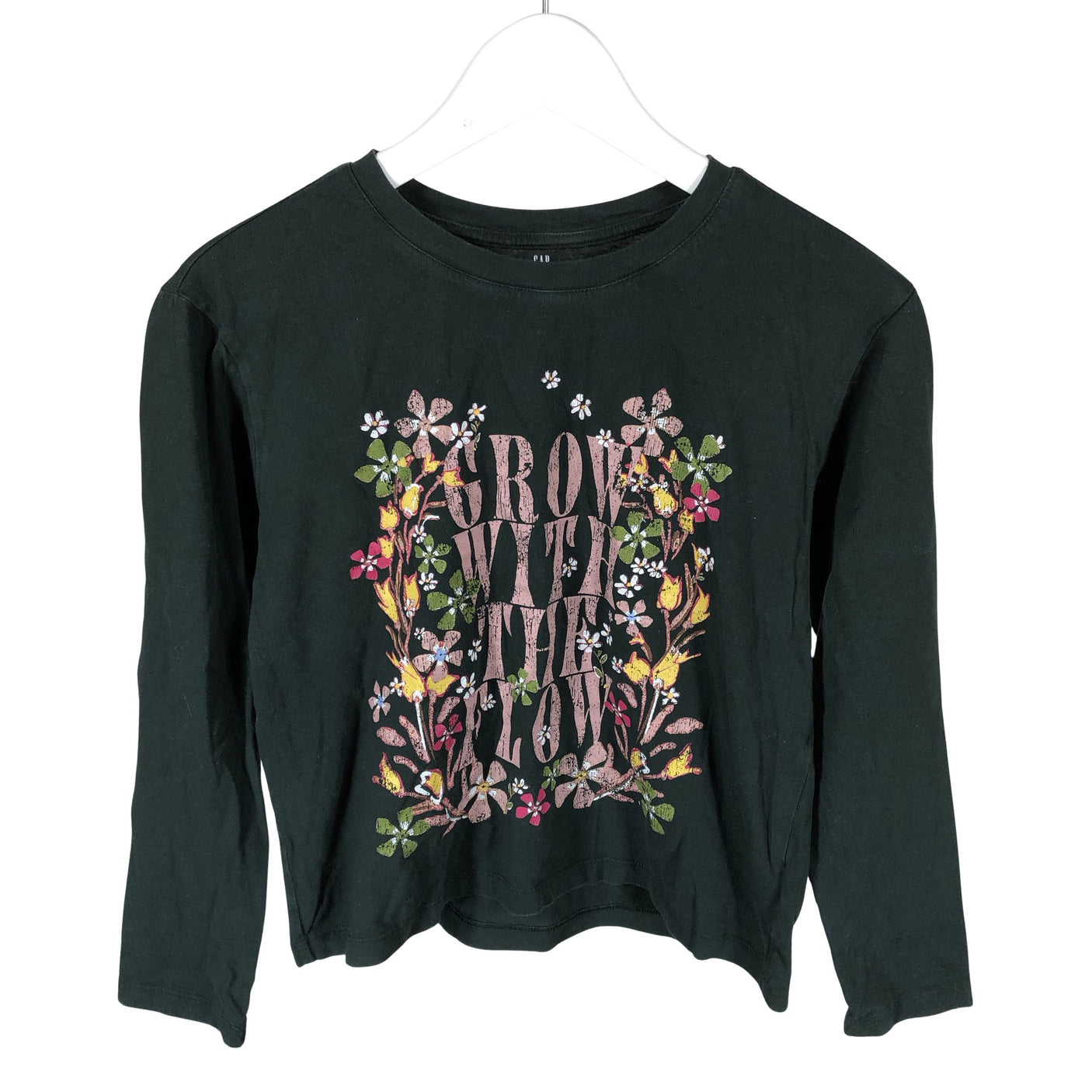 Unisex Gap - Trikotaažist pluus, suurus 146 - 152 - Roheline (1)