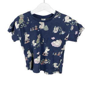 Unisex Lindex - T-särk, suurus 86 - 92 - Sinine (1)