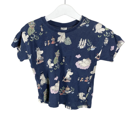 Unisex Lindex - T-särk, suurus 86 - 92 - Sinine ()