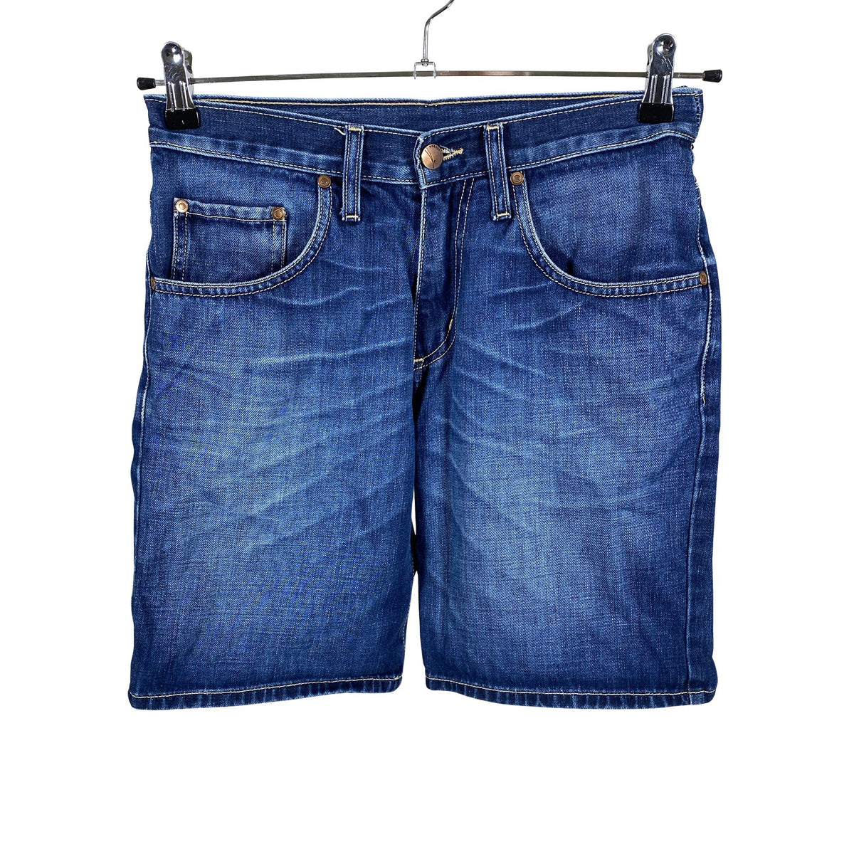 Unisex Nobody Denim - Teksast lühikesed püksid, suurus W26 - Sinine (1)