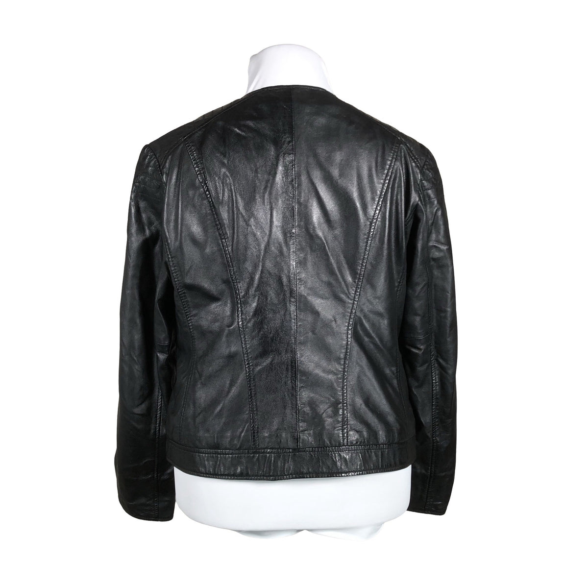 Unisex Saki - Nahktagi, suurus 44 - Must (3)