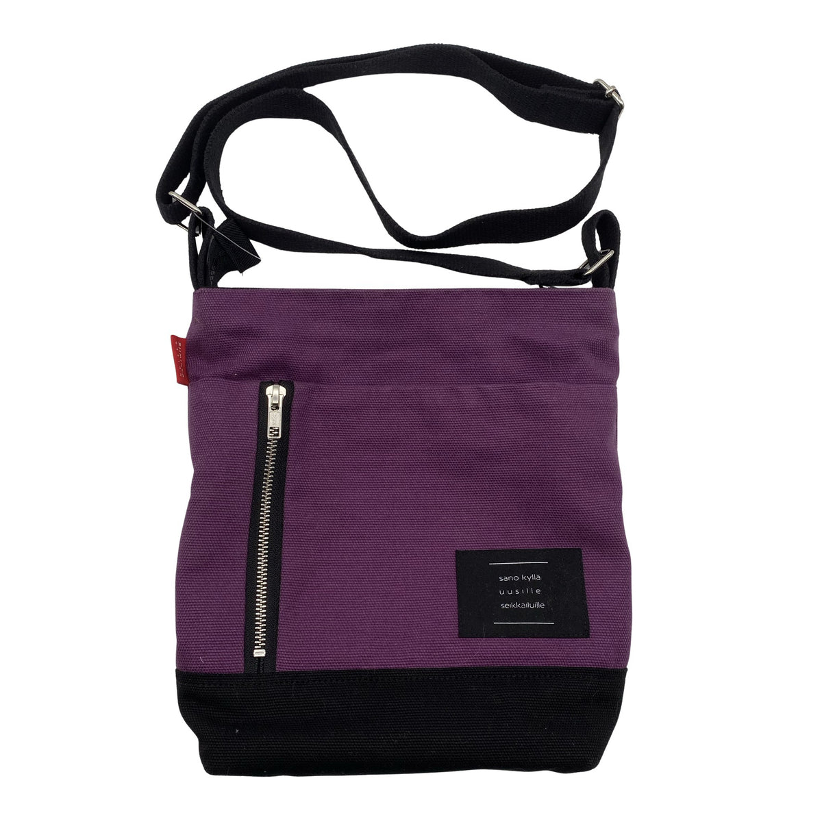 Unisex Riiminka design - Õlakott, suurus Midi - Lilla (1)