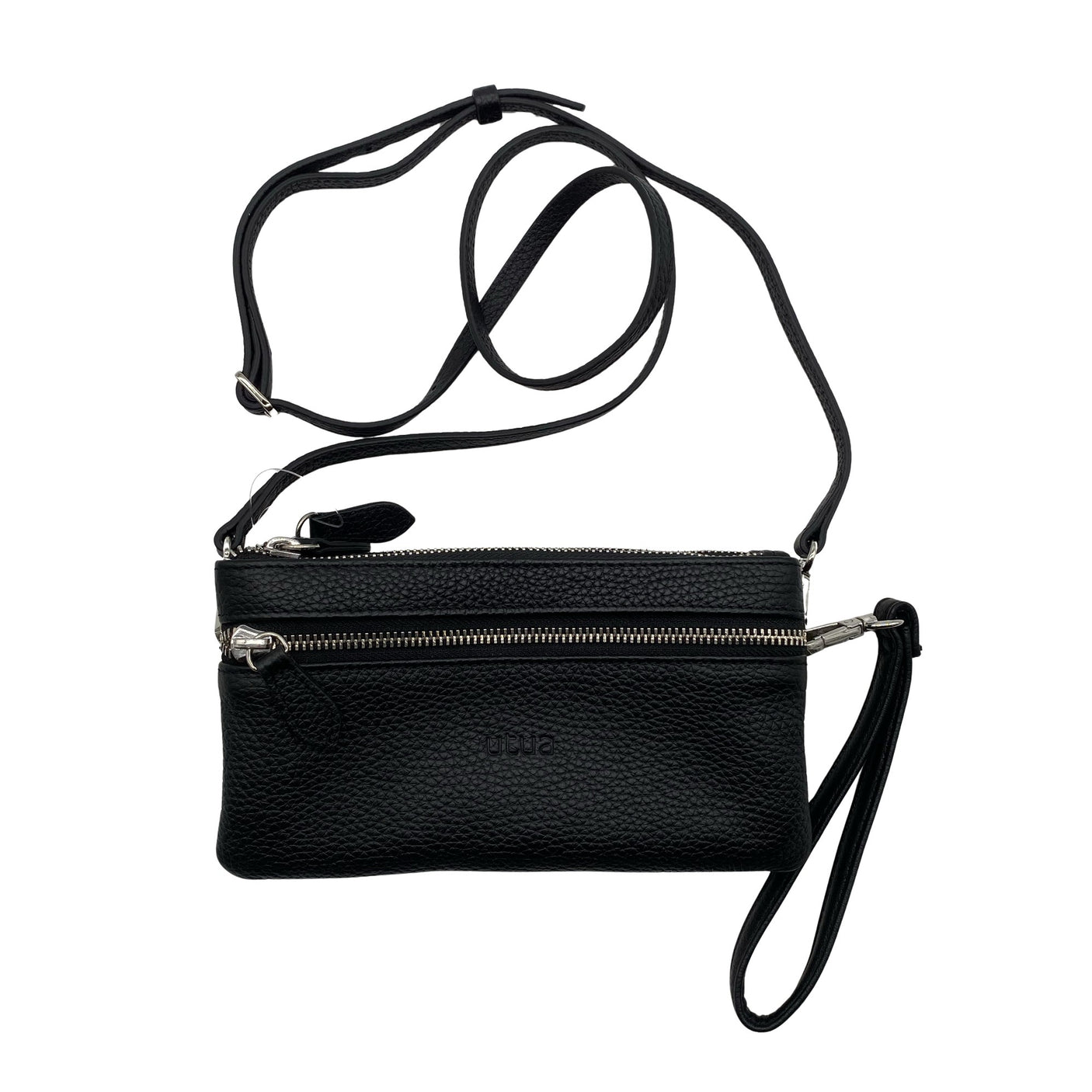 Unisex Utua - Käekott, suurus Mini - Must (2)