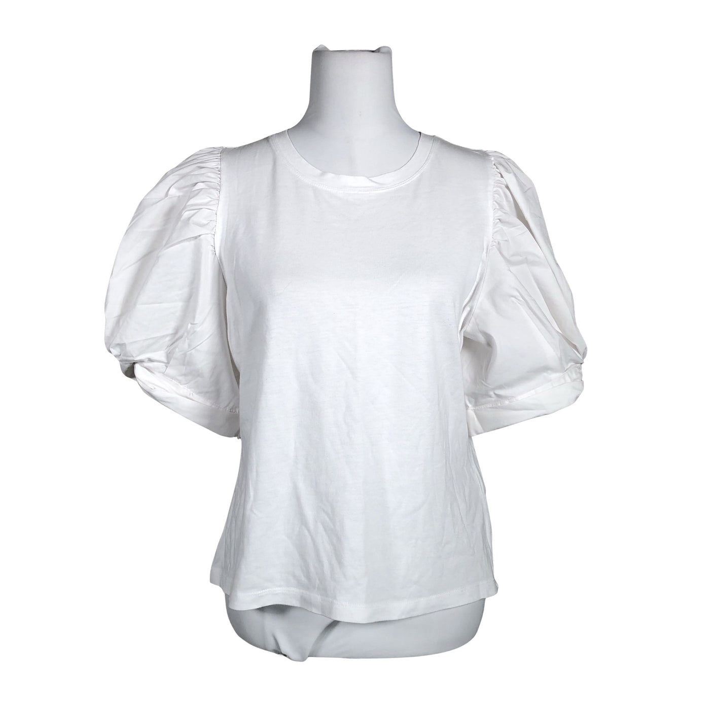Unisex DKNY - Lühikeste käistega pluus, suurus 40 - Valge (1)