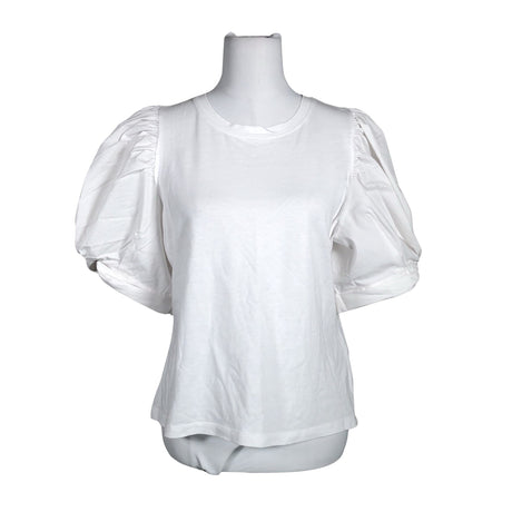 Unisex DKNY - Lühikeste käistega pluus, suurus 40 - Valge ()