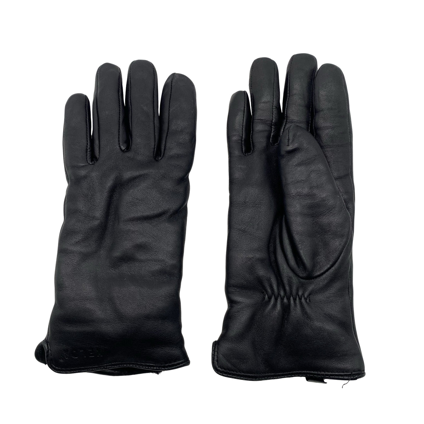 Unisex Axelda - Nahksõrmikud, suurus 38 - Must (1)