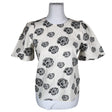 Unisex Rue de Femme - Lühikeste käistega pluus, suurus 34 - Valge ()