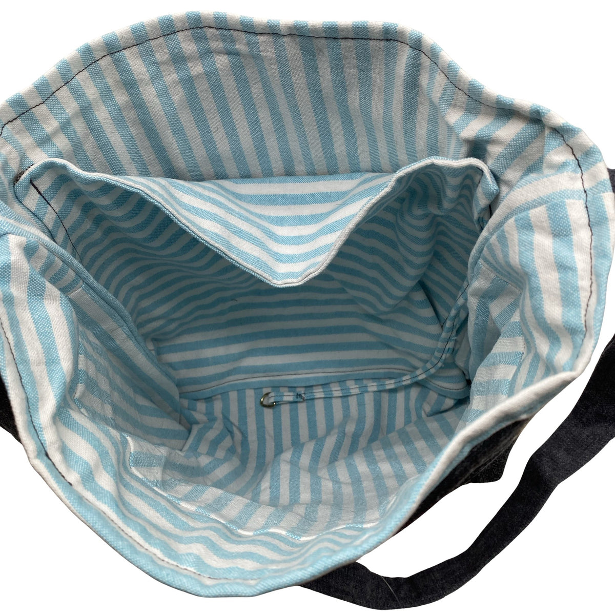 Unisex Handmade - Õlakott, suurus Midi - Sinine (2)