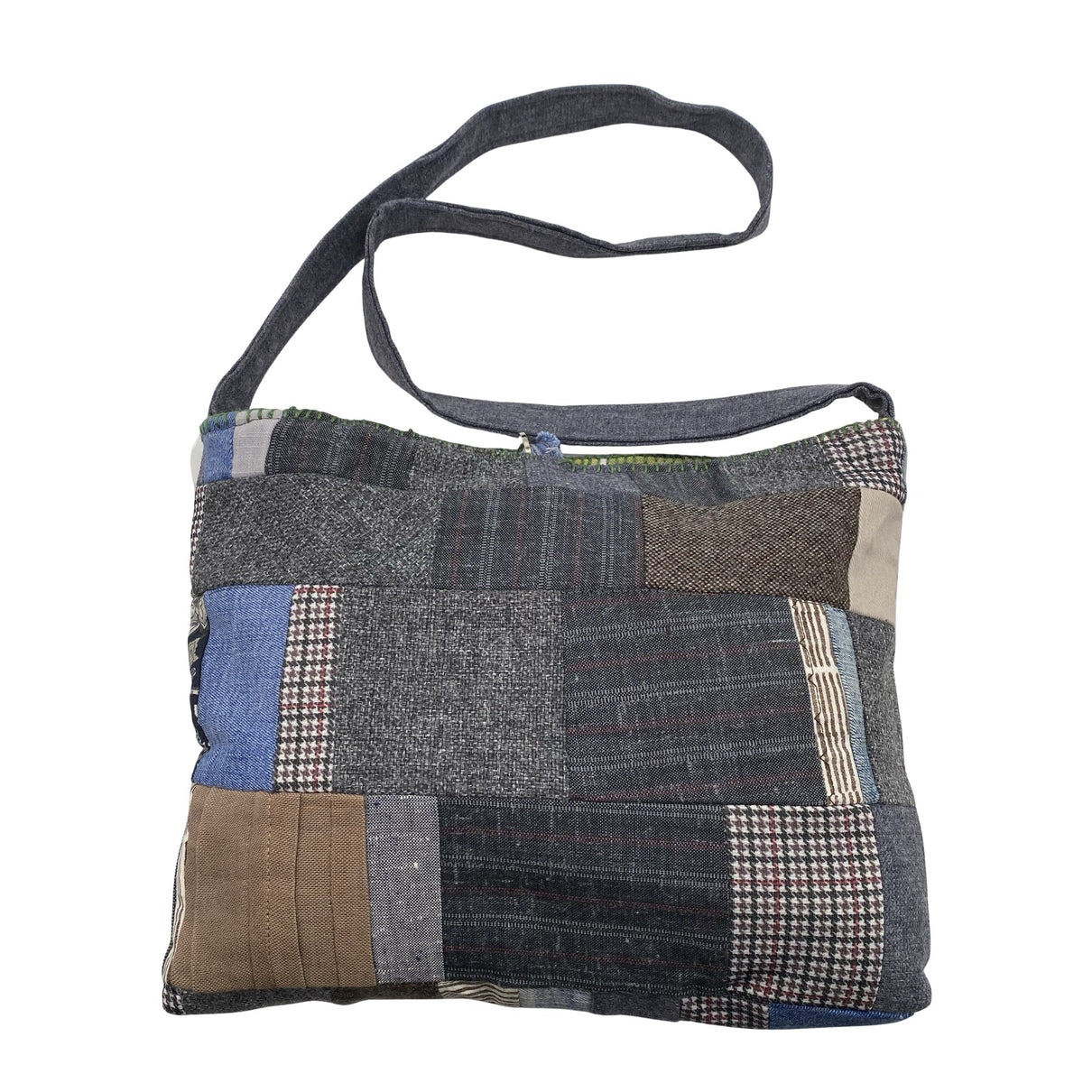 Unisex Handmade - Õlakott, suurus Midi - Sinine (1)