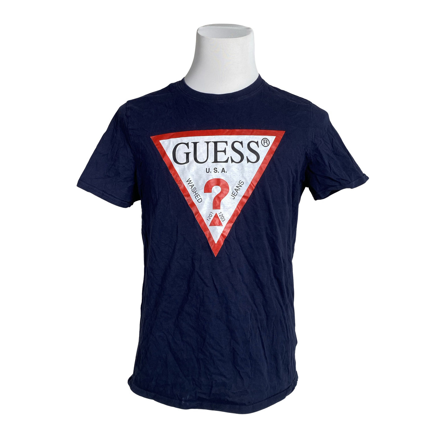 Unisex Guess - T-särk, suurus L - Sinine (1)