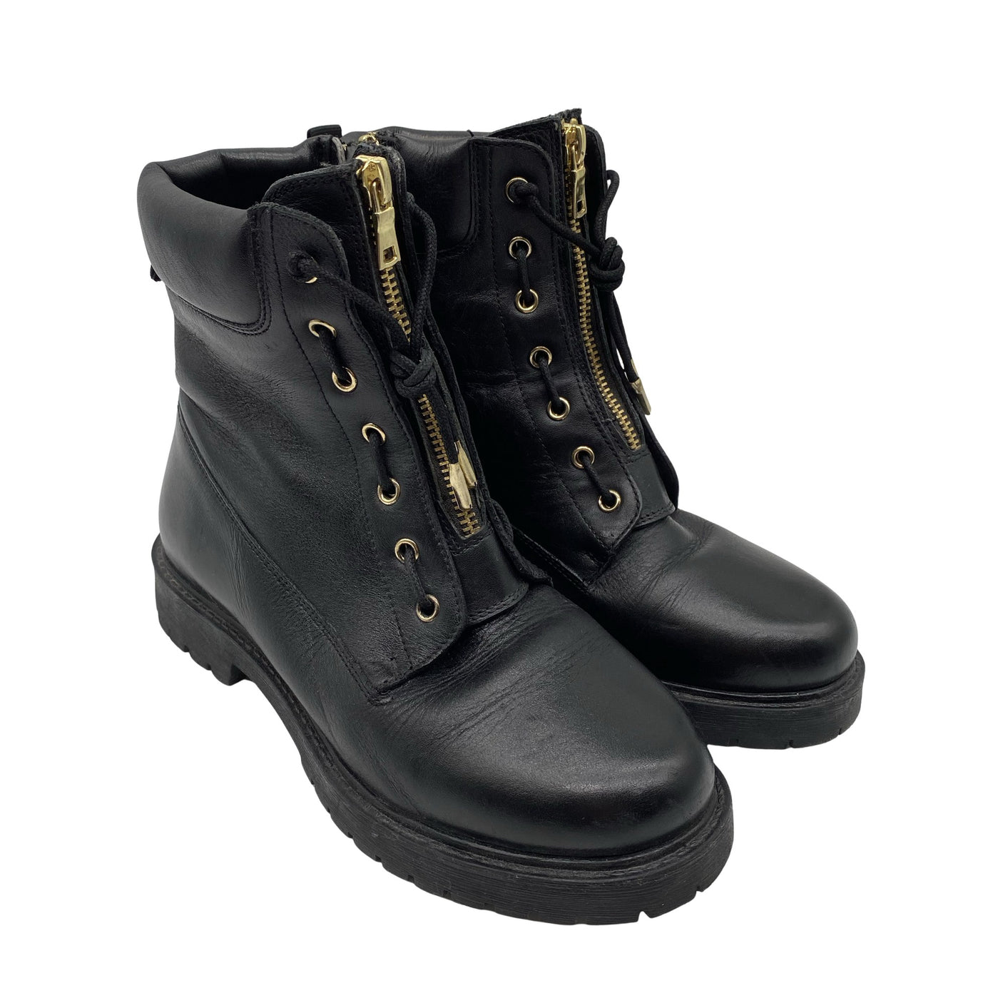 Unisex Copenhagen shoes - Nööridega saapad, suurus 37 - Must (2)