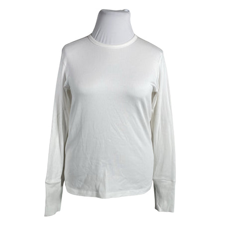 Unisex Nanso - Trikotaažist pluus, suurus 44 - Valge ()