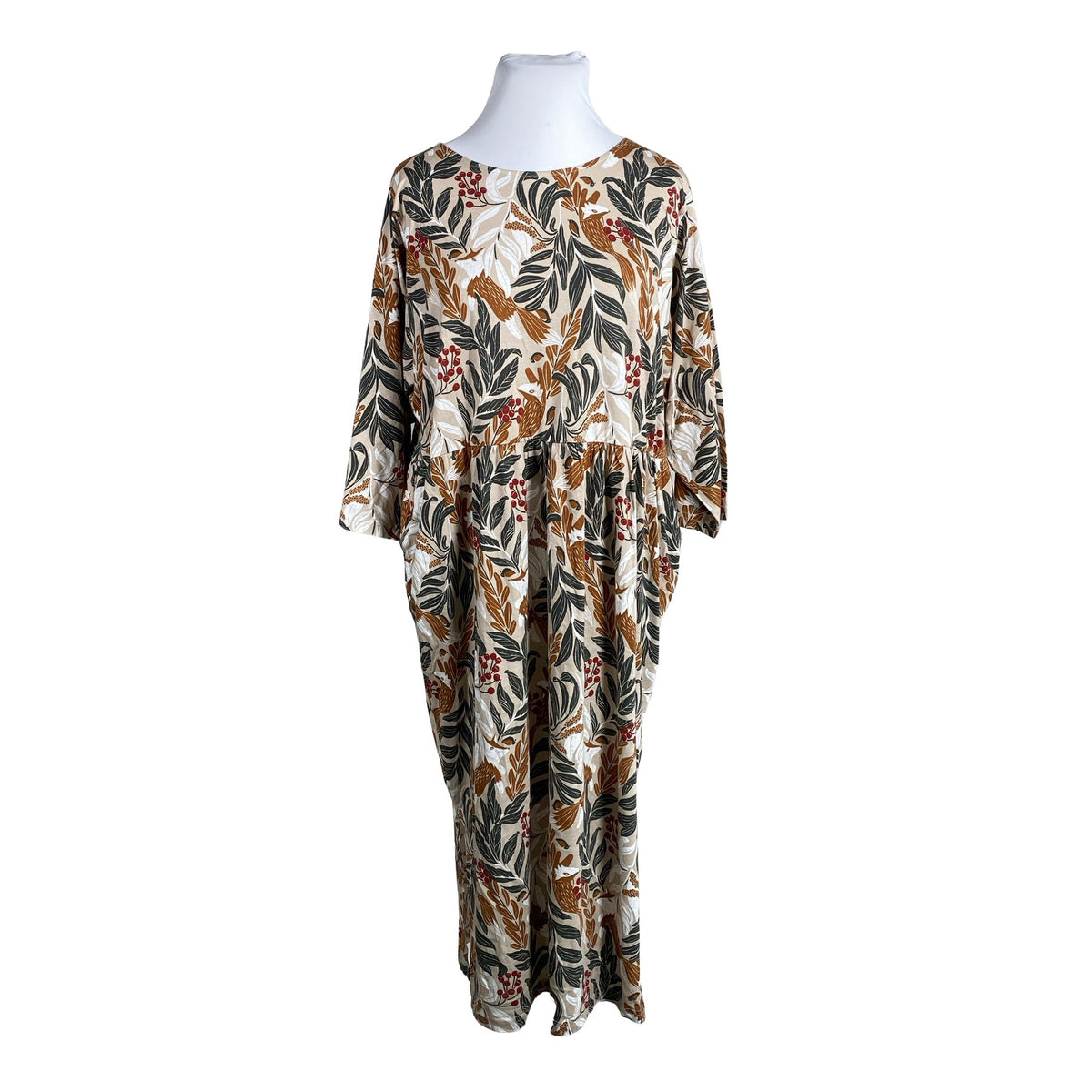Unisex Nanso - Trikotaažist kleit, suurus 42 - Beige (1)