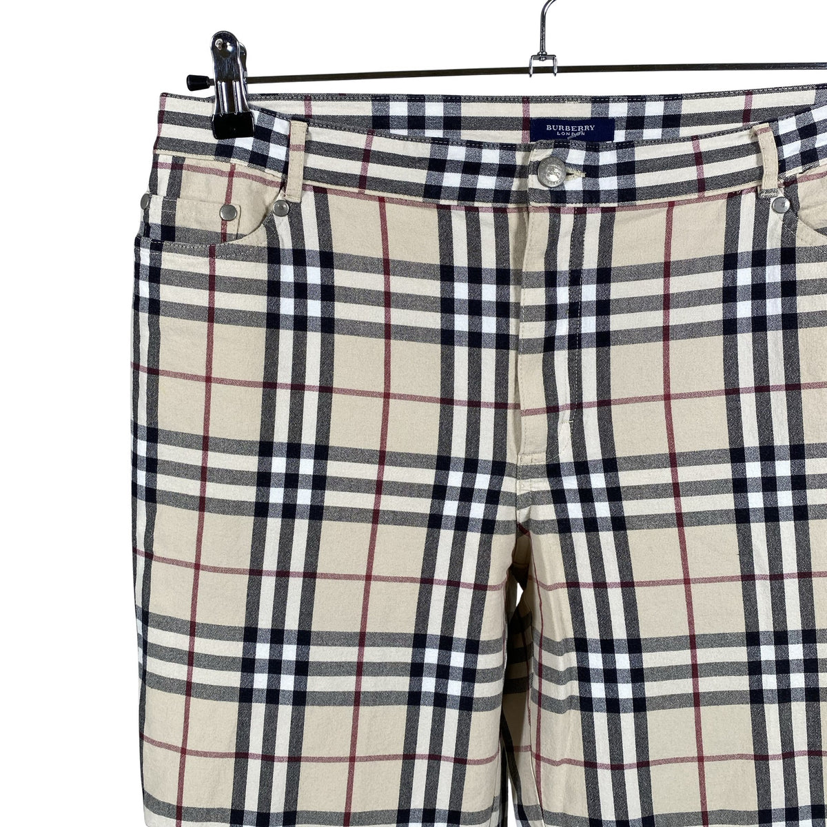 Unisex Burberry - Mittevenivad püksid, suurus 44 - Beige (2)